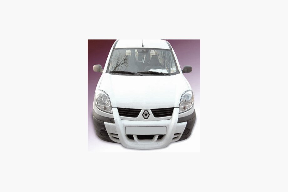 Renault Kangoo 1998-2008 Centralny splitter przedni (zagruntowany do malowania) Image