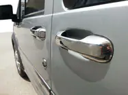 Ford Connect 2002–2006 Nakładki na Klamek Chromowane (4 szt., Stal Nierdzewna) zdjęcia 1