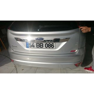Listwa klapy bagażnika (HB, stal nierdzewna) Ford Focus II 2008-2011 zdjęcia 3