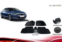 Volkswagen Passat B8 2015-2023 Dywaniki gumowe (4 szt, Niken 3D) zdjęcia 1
