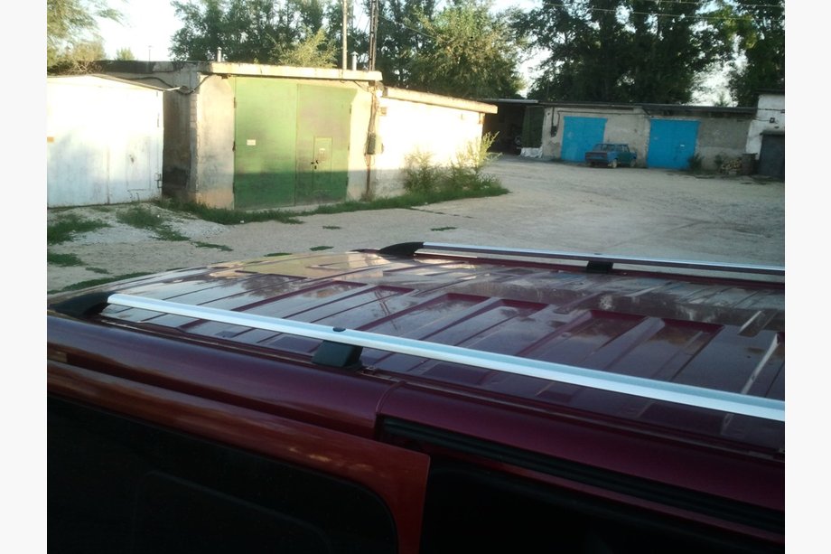 Nissan Primastar 2002-2014 Relingi Dachowe Chromowane Krótka baza, Metalowa stopa Zdjęcia 8