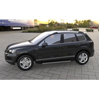 Progi Boczné RedLine V1 (2 szt., Aluminium) Volkswagen Touareg 2010-2018 zdjęcia 2