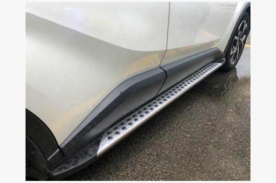 Toyota C-HR 2016-2023 Progi Boczné Original V3 (2 szt., aluminium) Image