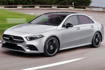 Mercedes A-class W177 2018- Przedni Grill Diamond Silver (do 2018-2022) zdjęcia 6