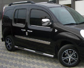 Renault Kangoo 2008–2020 Rury Boczne BB002 (2 szt., Stal Nierdzewna) 60 mm, długi rozstaw osi zdjęcia 1