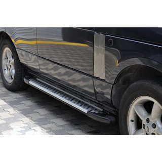 Progi boczne Allmond Grey (2 szt., aluminium) zdjęcia 1