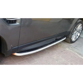 Progi boczne (2 szt., aluminium)