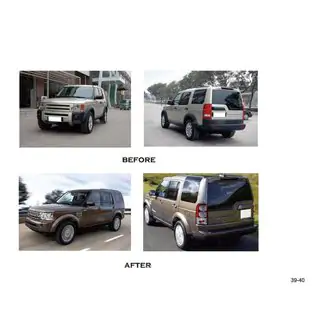 Zestaw do liftingu 2013-2017 (z błotnikami) zdjęcia 2