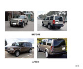 Land Rover Discovery IV 2009-2017 Zestaw do liftingu 2013-2017 (z błotnikami) zdjęcia 2