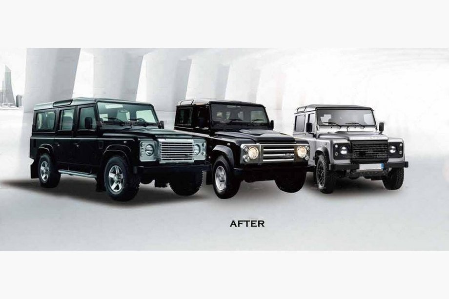 Land Rover Defender 1986-2016 Kompletny Zestaw Body Kit Tuning Image