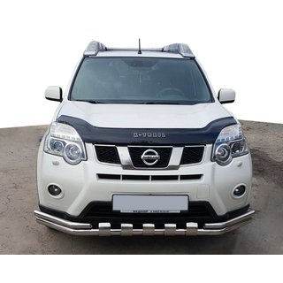 Osłona Przednia ST015 (Stal Nierdzewna) Nissan X-trail T31 2007-2014 zdjęcia 1