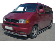 Volkswagen T4 Transporter 1990-2003 Przedni podwójny pałąk ST014 (stal nierdzewna) zdjęcia 2