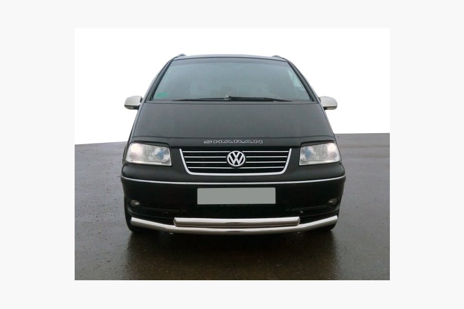 Volkswagen Sharan 1995-2010 Przedni Podwójny Bullbar ST014 (Stal Nierdzewna) Image
