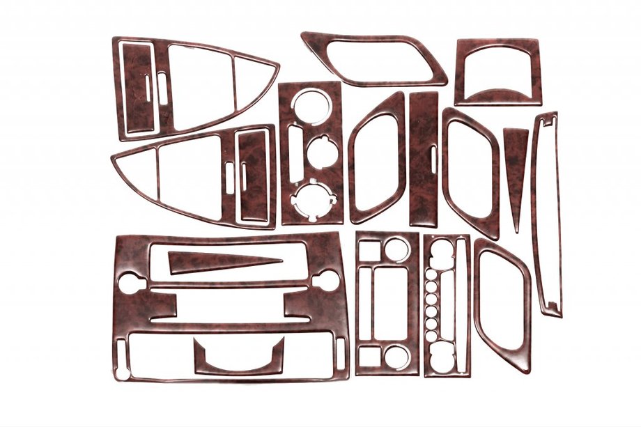 Citroen C-4 2004-2010 Nakładki na Deskę Rozdzielczą Aluminium Image