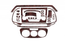 Fiat Doblo II 2010-2022 Nakładki na deskę rozdzielczą (2015+) Aluminium zdjęcia 1