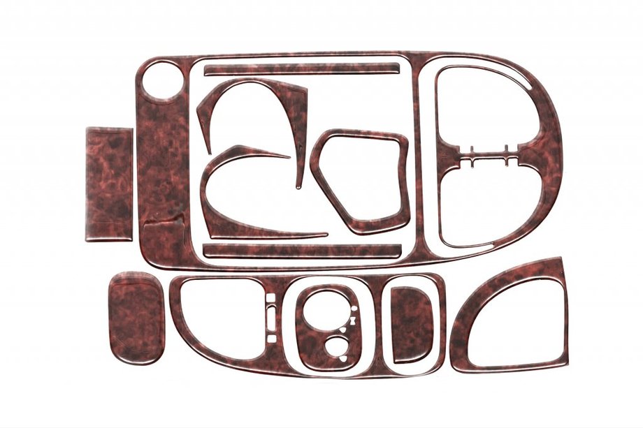 Ford Transit 2000–2014 Nakładki na deskę rozdzielczą (2000-2006) Aluminium Image