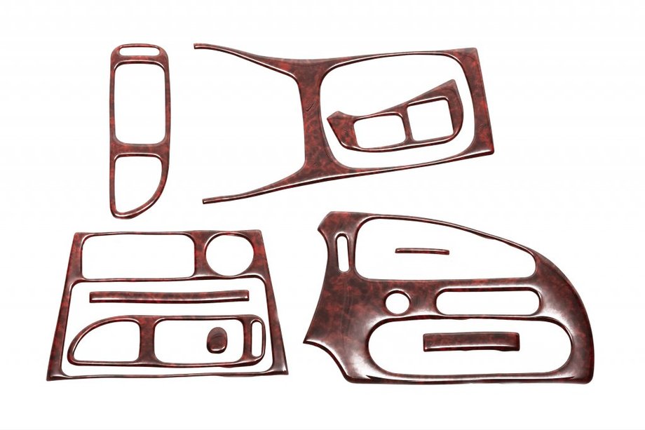 Mitsubishi Colt 1996-2004 Nakładki na Deskę Rozdzielczą Carbon Image