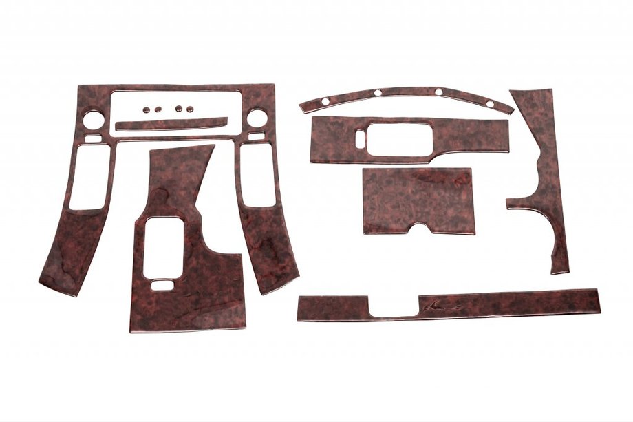Nissan Navara 2006-2015 Zestaw Tuning Wnętrza (12 Elementów) Carbon Image