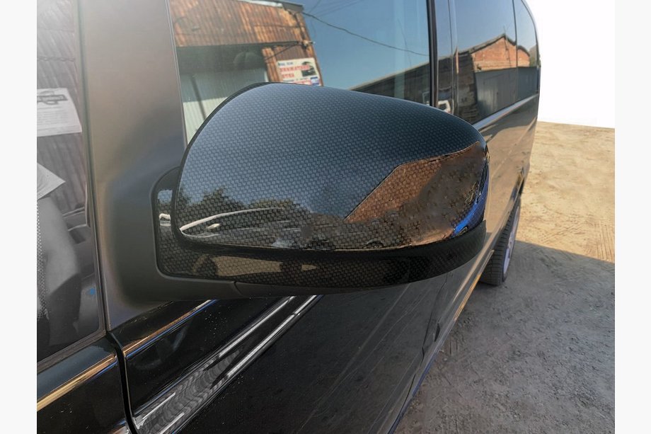 Mercedes Vito W639 2004-2014 Nakładki na Lusterka Vito 2004-2010 (2 szt, Carbon Look) Image