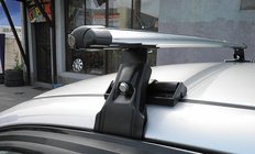 Chevrolet Aveo T200 2002-2008 Bagażnik Dachowy CAMEL (Chrom, Para) zdjęcia 1