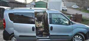 Fiat Doblo II 2010-2022 Relingi Dachowe Chromowane zdjęcia 7
