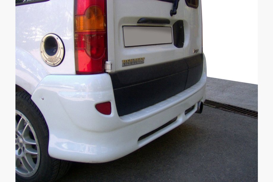 Renault Kangoo 1998-2008 Tylny dolny spoiler (zagruntowany do malowania) Image