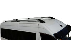 Volkswagen LT 1995-2006 Oryginalne relingi dachowe (2 szt, aluminium) zdjęcia 1