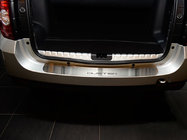 Renault Duster 2008–2017 Nakładka na tylny zderzak Natanika (stal nierdzewna) zdjęcia 1
