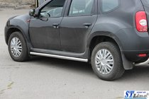 Dacia Duster 2008-2018 Rury Boczne (2 szt., Stal Nierdzewna) zdjęcia 5