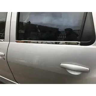 Listwy Ozdobne Szyb (4 szt, Stal Nierdzewna) Dacia Duster 2008-2018 zdjęcia 2