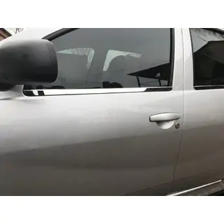 Listwy Ozdobne Szyb (4 szt, Stal Nierdzewna) Dacia Duster 2008-2018 zdjęcia 3