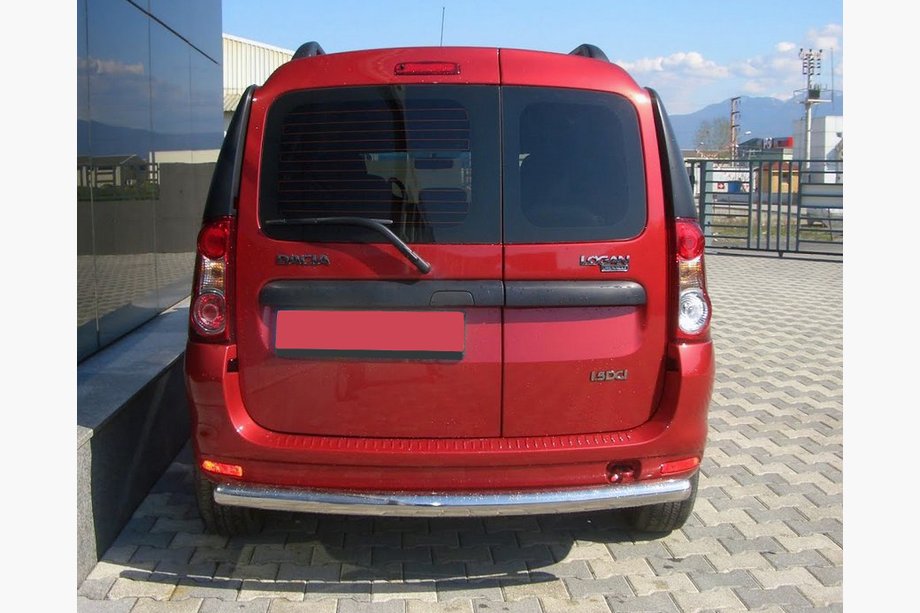 Dacia Logan MCV 2004-2014 Tylna Belka (Stal Nierdzewna) Image