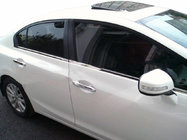 Honda Civic Sedan IX 2011-2016 Zewnętrzne listwy ozdobne szyb Carmos (4 szt, stal nierdzewna) zdjęcia 1