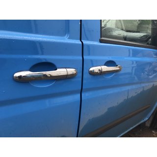 Nakładki na klamki drzwi ze stali nierdzewnej Mercedes Vito W639 2004-2014 zdjęcia 4