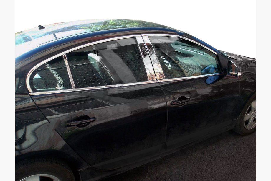 Renault Fluence 2009-2016 Nakładki na słupki ze stali nierdzewnej Image