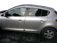 Renault Megane III 2009-2016 Górne listwy okien (HB, 6 szt, stal nierdzewna) zdjęcia 1
