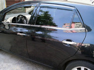 Toyota Auris 2007-2012 Listwy Ozdobne Szyb (4 szt, Stal Nierdzewna) Carmos - Turecka Stal Nierdzewna zdjęcia 1