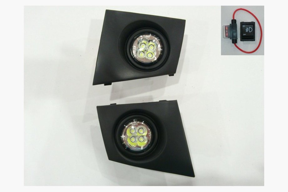 Renault Megane II 2004-2009 (Model 2006) Lampy Przeciwmgielne LED Image