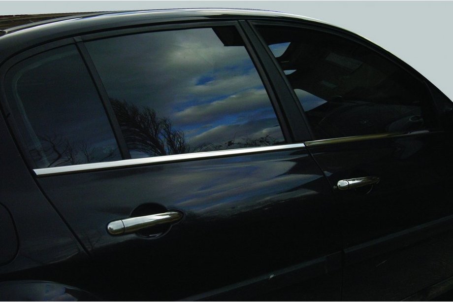 Renault Megane II 2004-2009 Zewnętrzne listwy ozdobne okien stal nierdzewna (4 szt) SD/SW, Carmos - Stal Turecka Zdjęcia 4