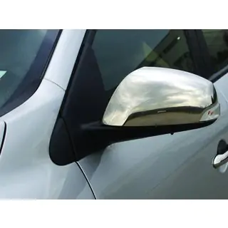 Nakładki na Lusterka (2 szt., Stal Nierdzewna) Renault Megane III 2009-2016 zdjęcia 2