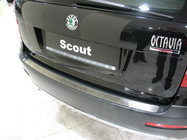 Skoda Octavia II A5 2006-2010 Nakładka na Tylny Zderzak Nataniko (Stal Nierdzewna) Kombi zdjęcia 1