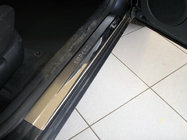 Skoda Superb 2001-2009 Nakładki na Progi Nataniko (4 szt., Stal Nierdzewna) zdjęcia 1