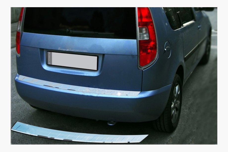 Renault Lodgy 2013-2022 Nakładka na tylny zderzak OmsaLine Stal Nierdzewna Image