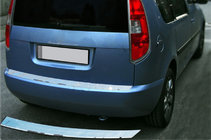 Renault Lodgy 2013-2022 Nakładka na tylny zderzak OmsaLine Stal Nierdzewna zdjęcia 1