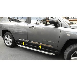 Listwa drzwiowa Titiz stal nierdzewna Jeep Compass 2006-2016 zdjęcia 1