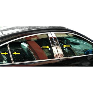 Nakładki na słupki drzwi ze stali nierdzewnej Opel Insignia 2017-2022 zdjęcia 4