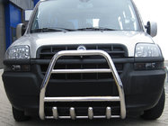 Fiat Doblo I 2001-2005 Przedni Pałąk QT007 (Stal Nierdzewna) zdjęcia 1