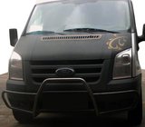 Ford Transit 2000–2014 Grill guard z rurami bocznymi WT021 (2006-2014, stal nierdzewna) zdjęcia 1