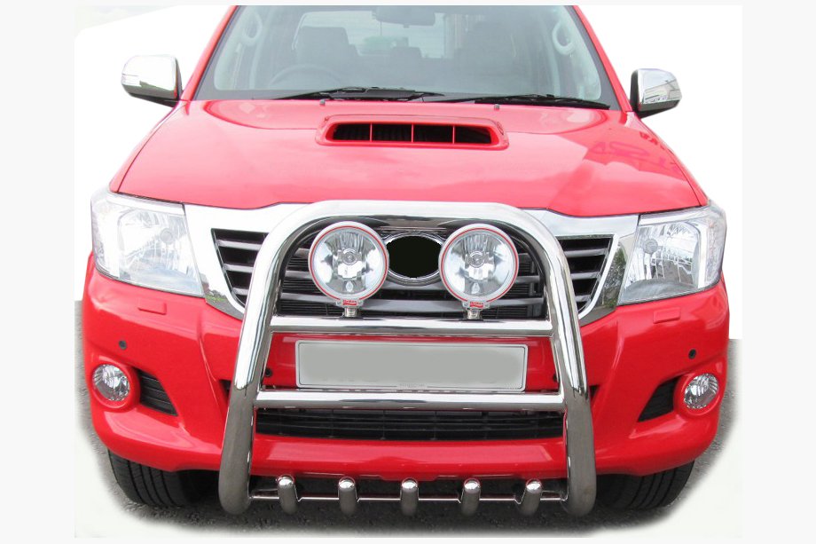 Toyota Hilux 2006-2015 Pałąk Przedni QT007 (Stal Nierdzewna) Image