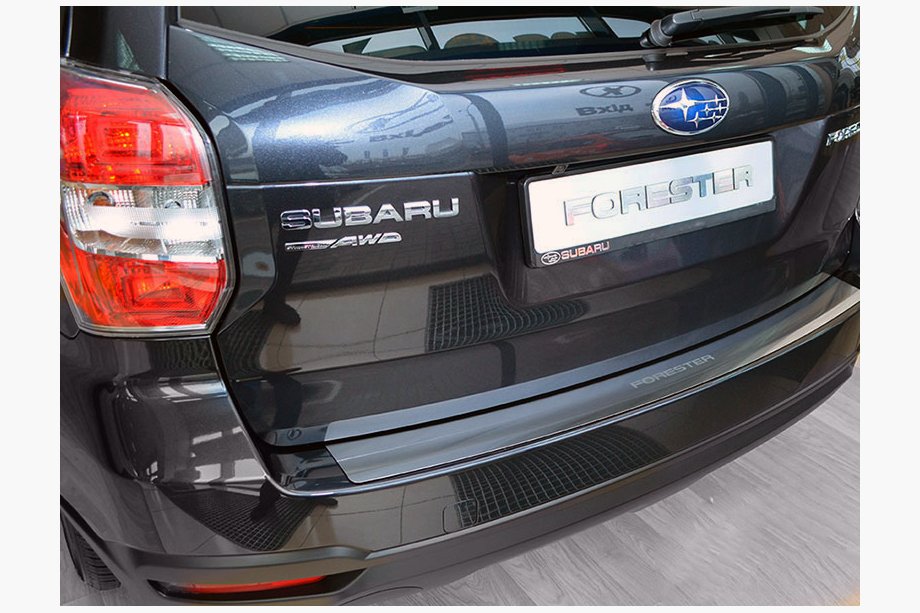 Subaru Forester 2013-2018 Nakładka na tylny zderzak Natanika (stal nierdzewna) Image